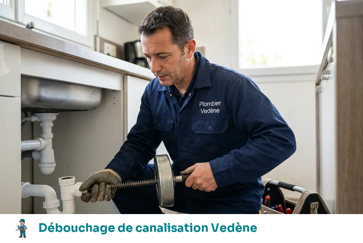Débouchage de canalisation à Vedène