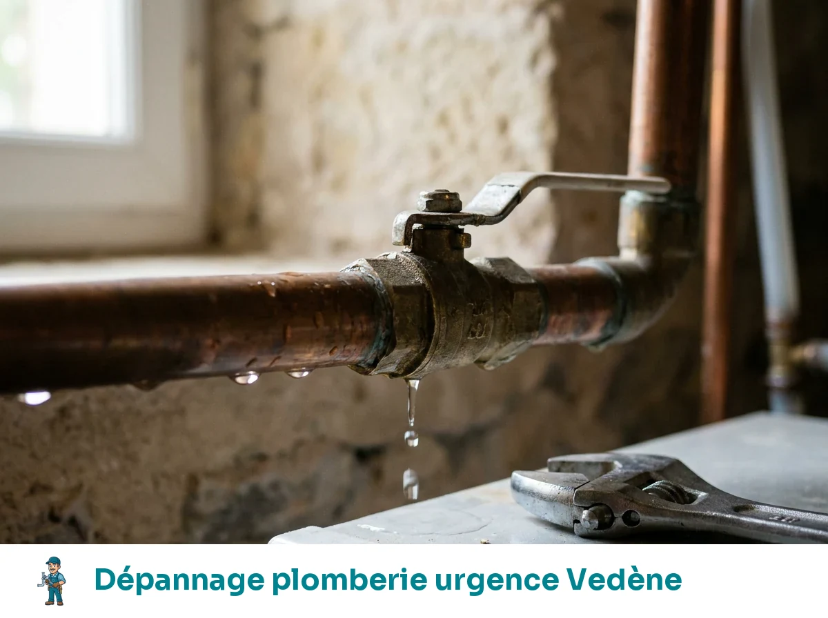 Dépannage plomberie urgence à Vedène