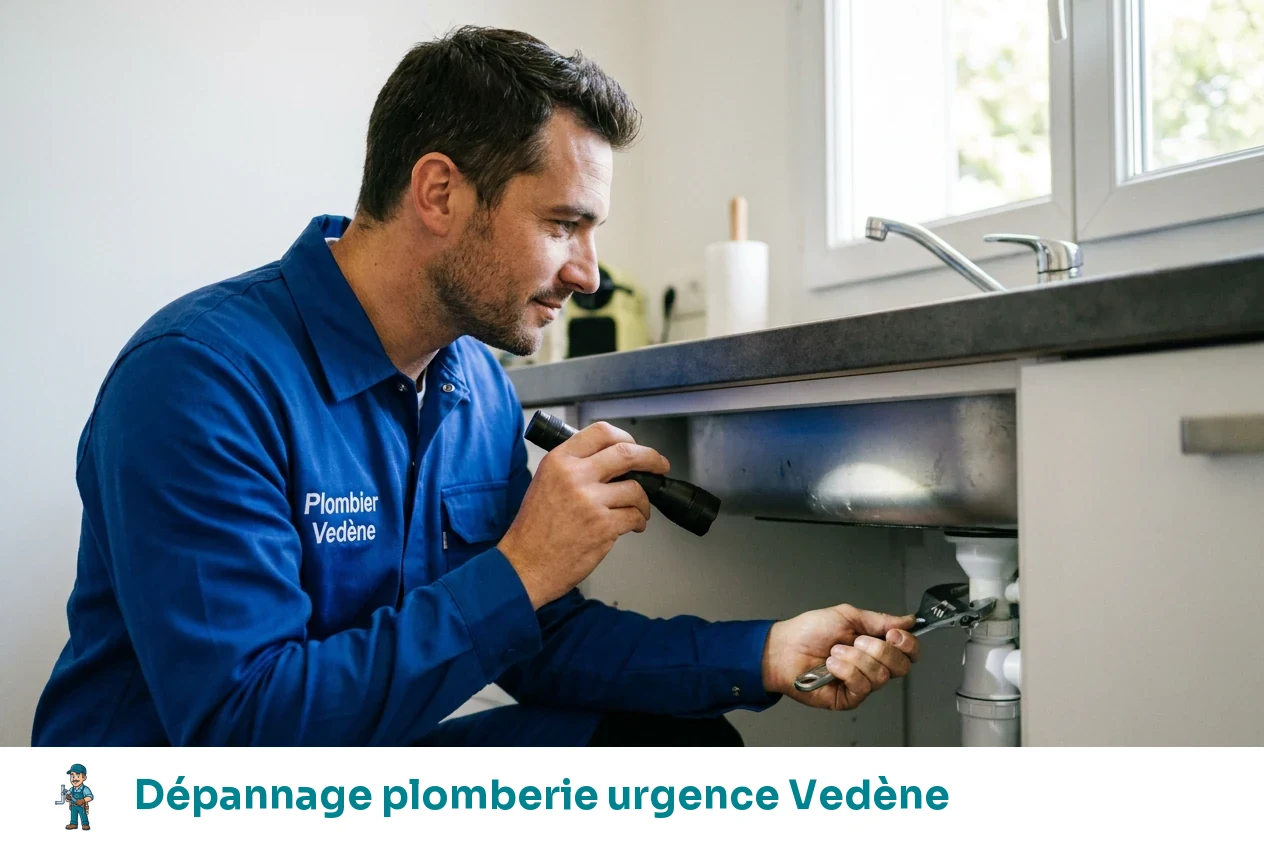 Dépannage plomberie urgence à Vedène