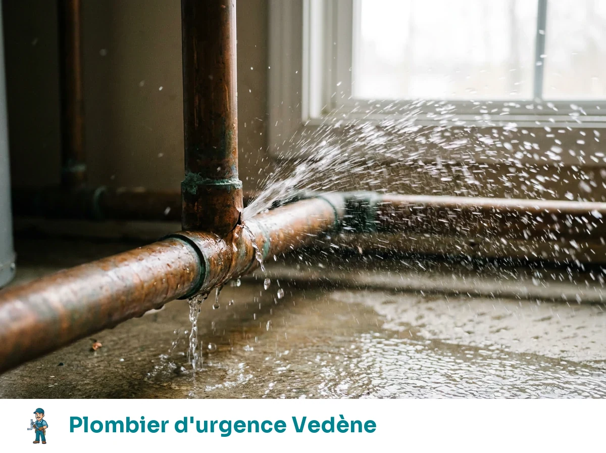 Plombier d'urgence à Vedène