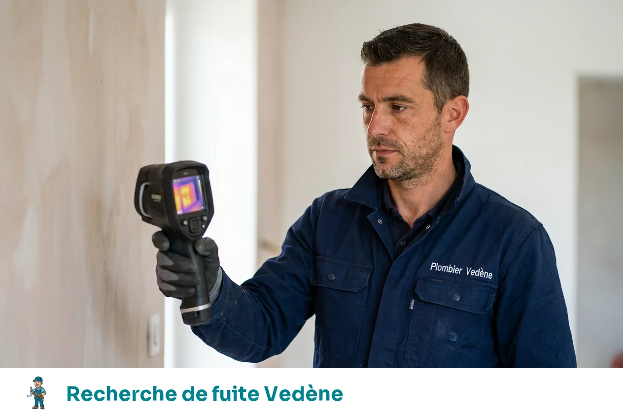 Recherche de fuite à Vedène