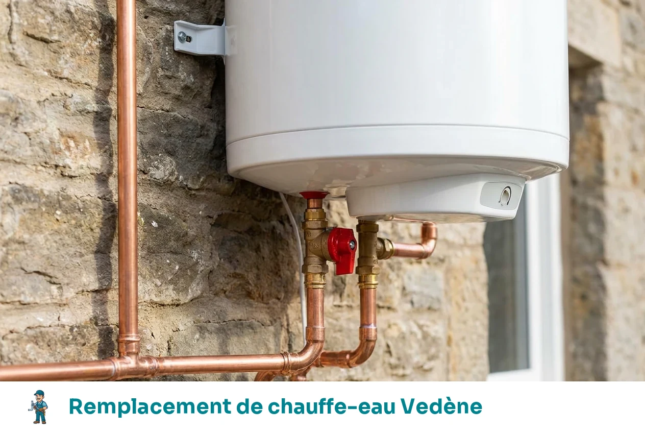 Remplacement de chauffe-eau à Vedène