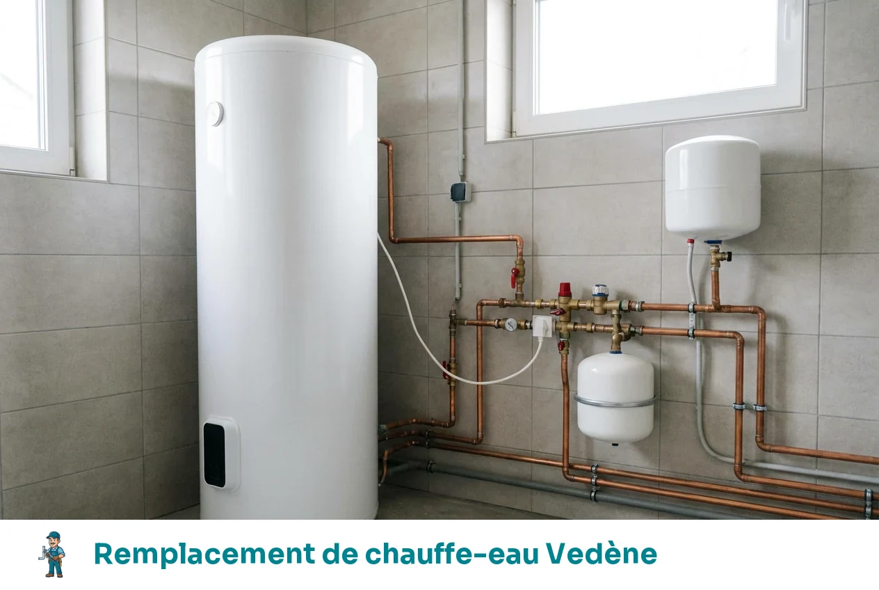 Remplacement de chauffe-eau à Vedène