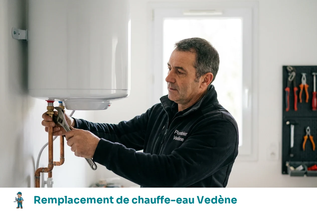 Remplacement de chauffe-eau à Vedène